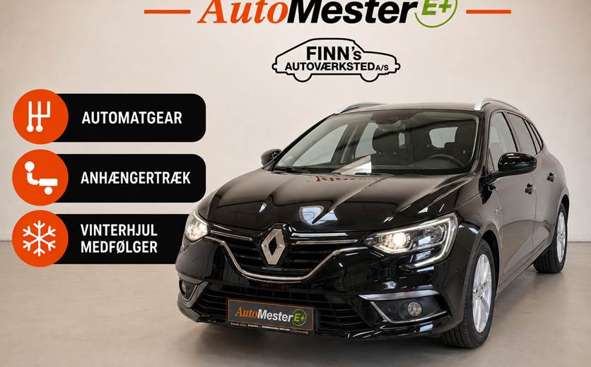 Renault Mégane 1,3 Sport Tourer TCE Zen EDC 140HK Stc 7g Aut.