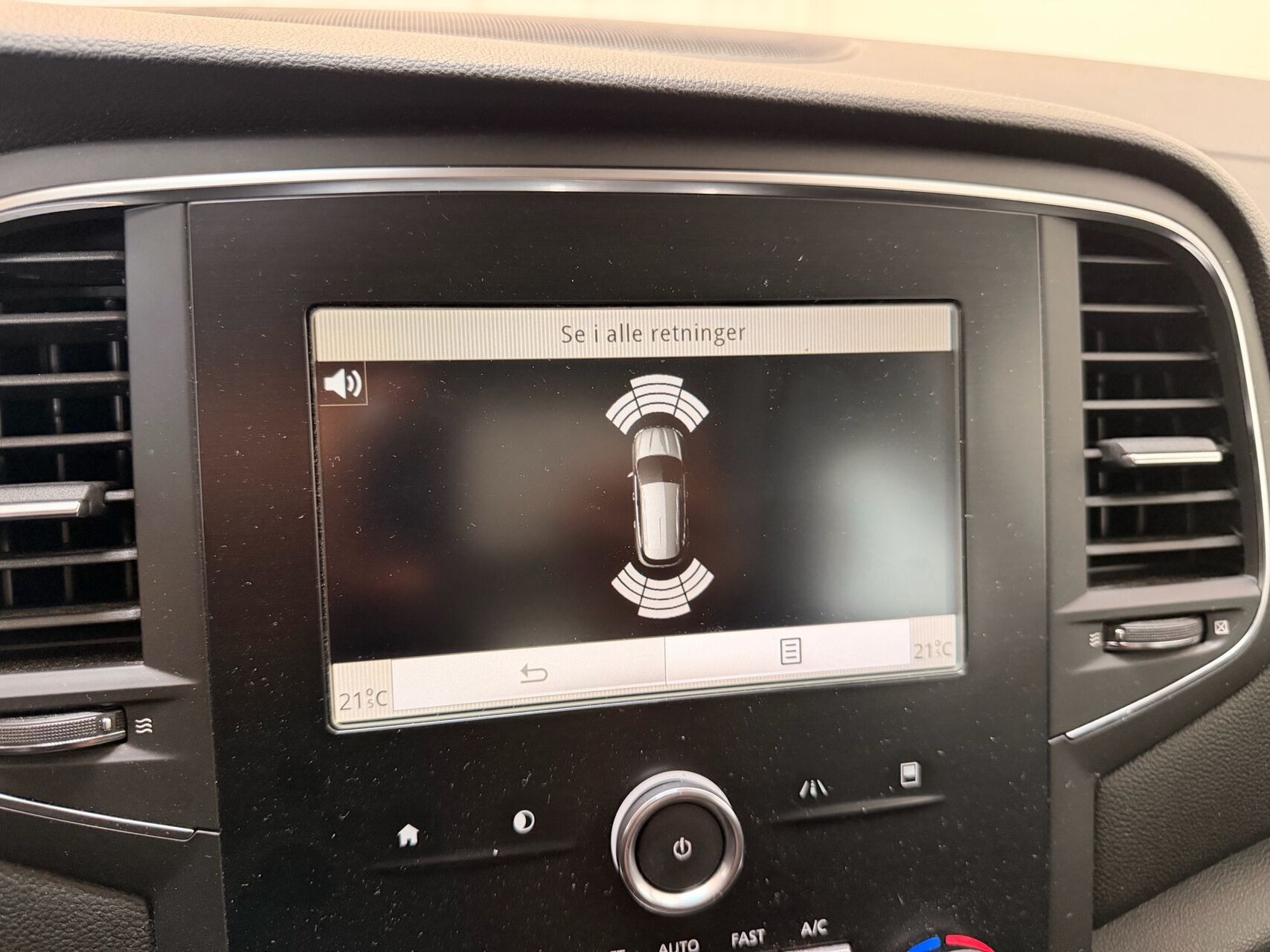 Sort Renault Mégane fra 2019