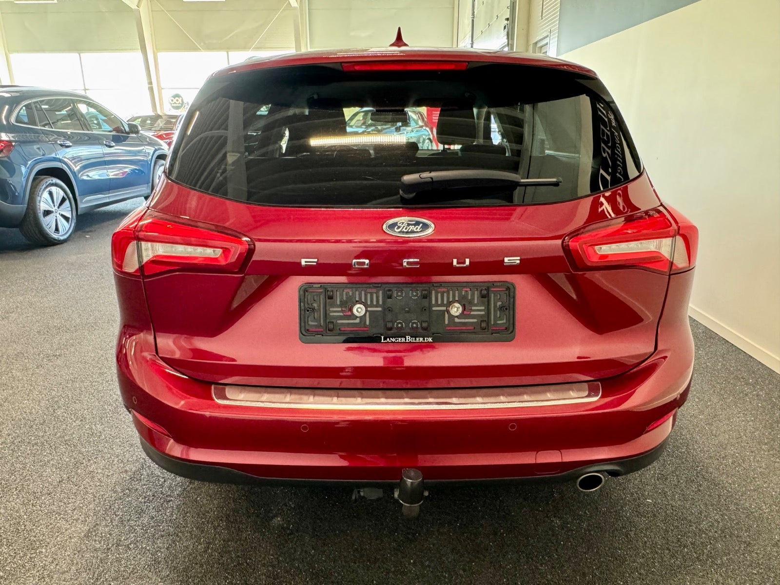Rød Ford Focus fra 2020