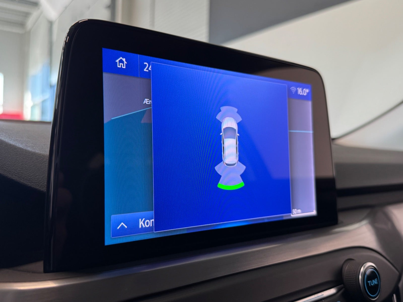 Rød Ford Focus fra 2020