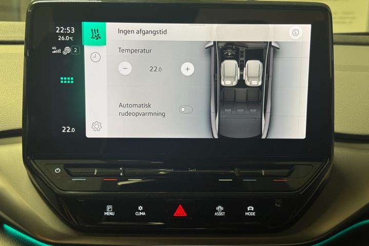Grå VW ID.4 fra 2023