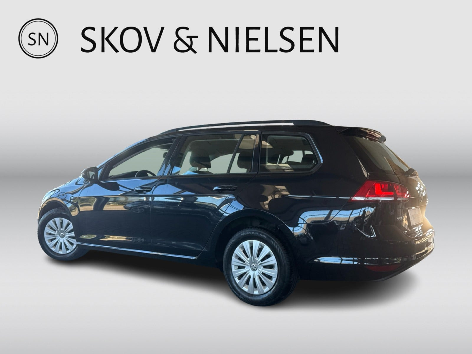 Sort VW Golf VII fra 2014