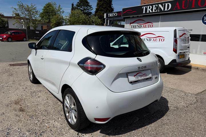 Hvid Renault Zoe fra 2020