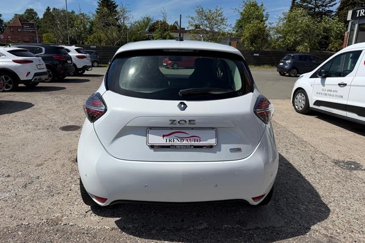 Hvid Renault Zoe fra 2020