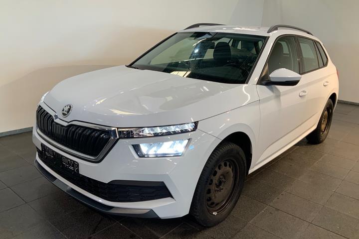 Hvid Skoda Kamiq fra 2020