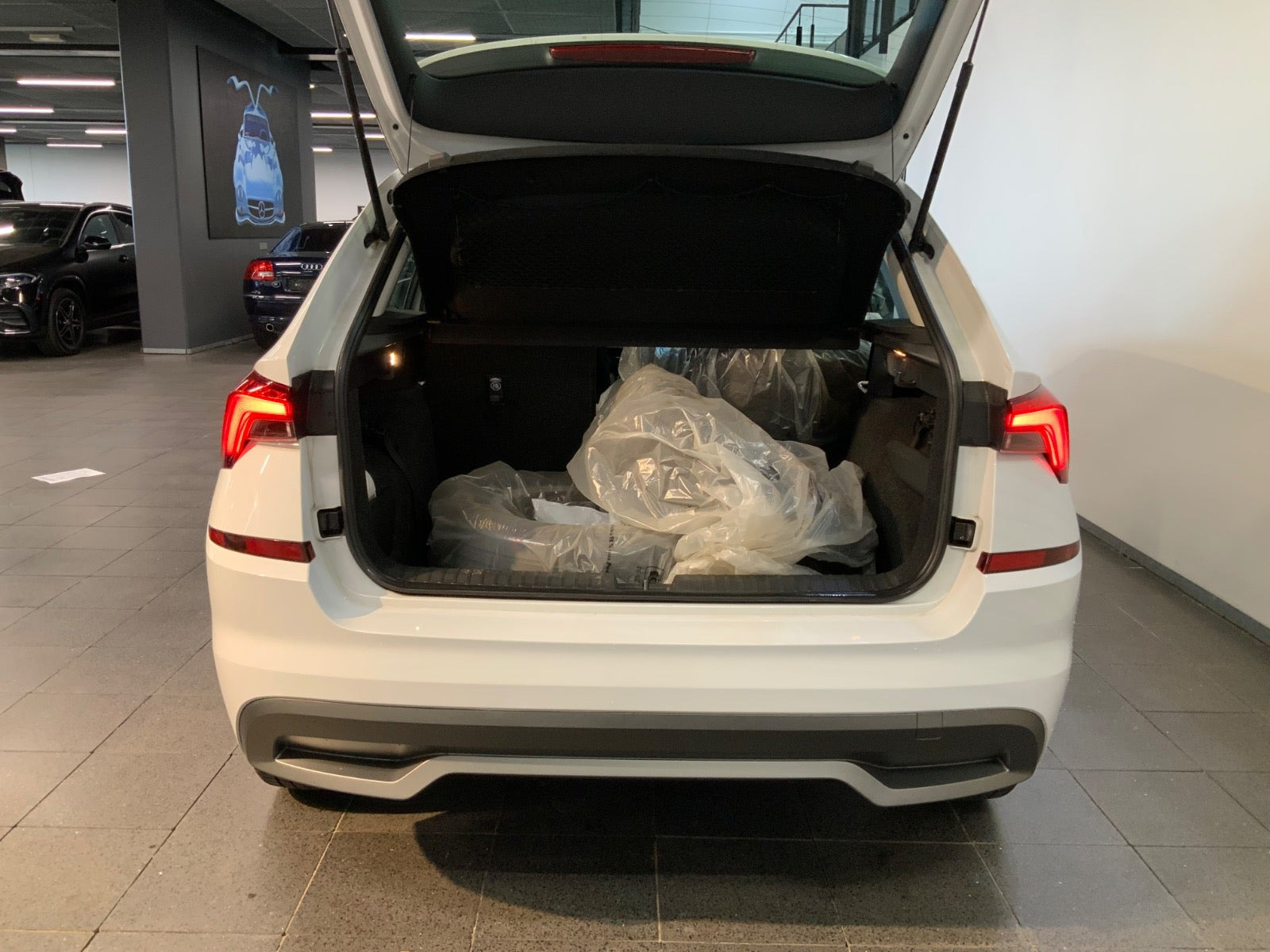 Hvid Skoda Kamiq fra 2020
