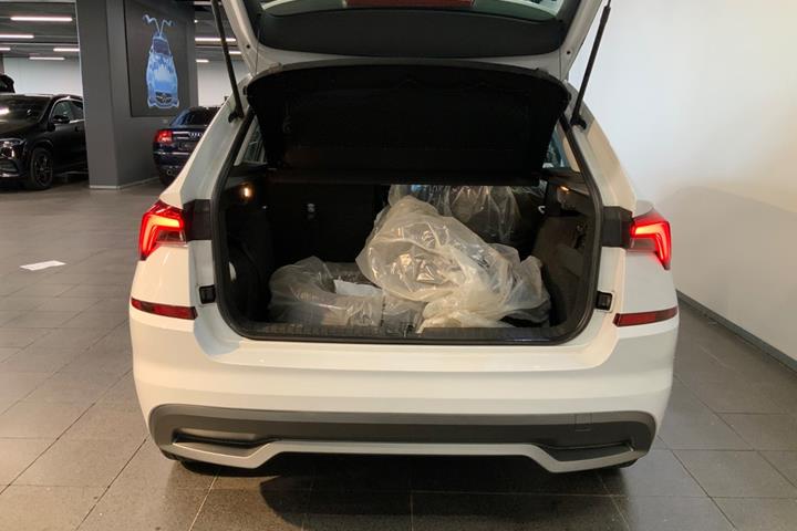 Hvid Skoda Kamiq fra 2020