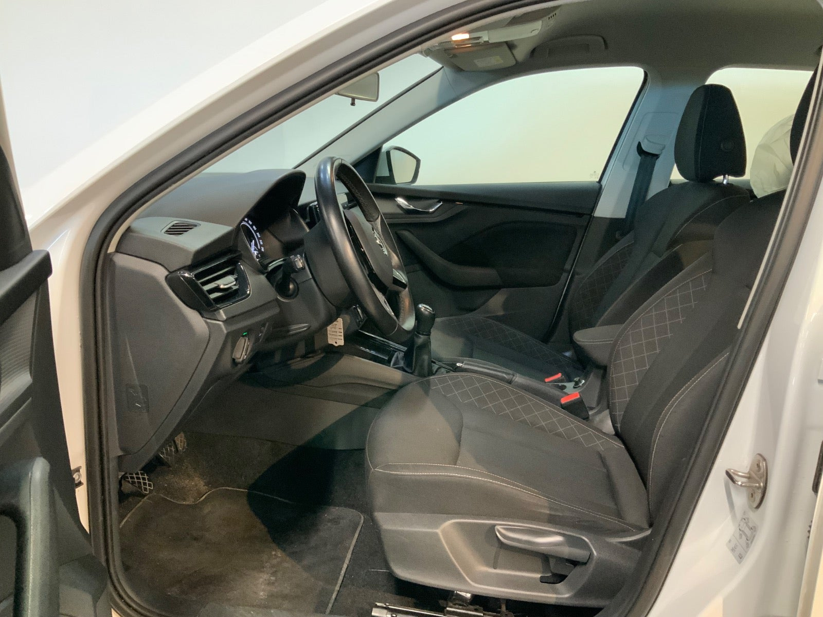 Hvid Skoda Kamiq fra 2020