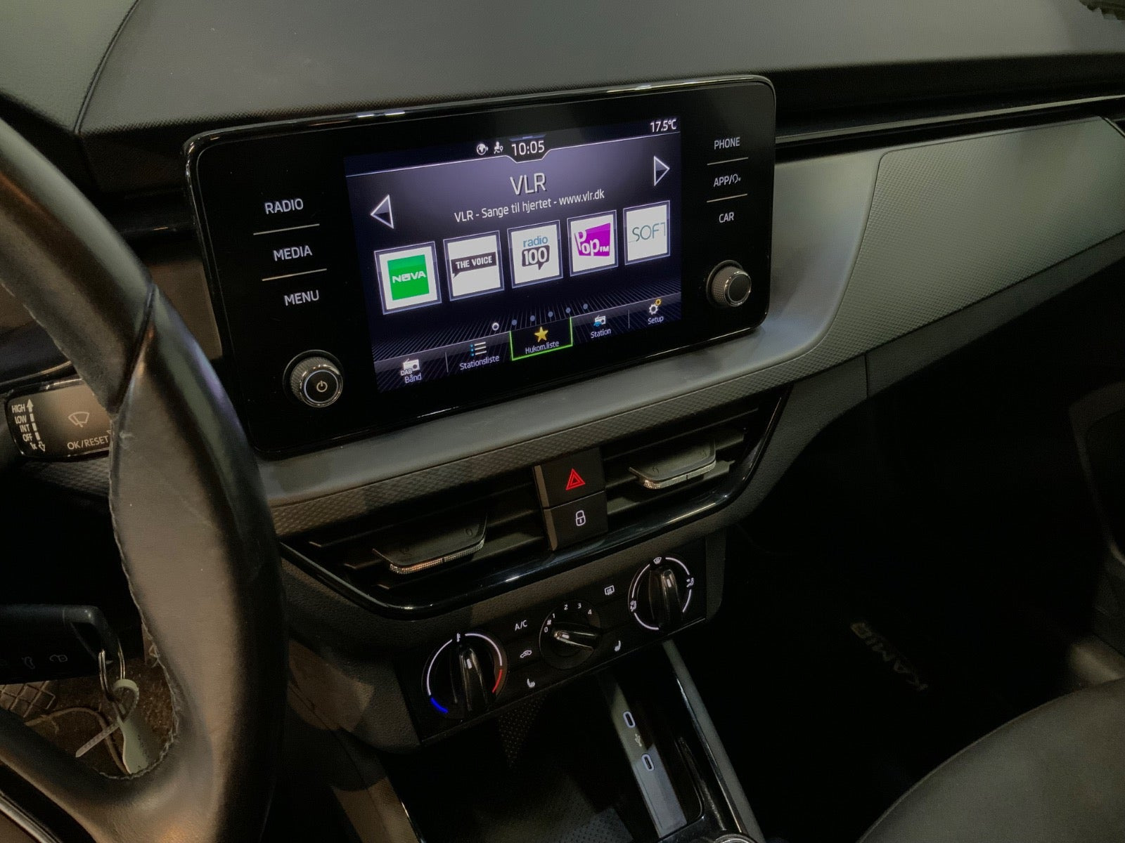 Hvid Skoda Kamiq fra 2020