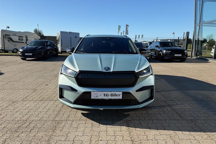 Grøn Skoda Enyaq fra 2022