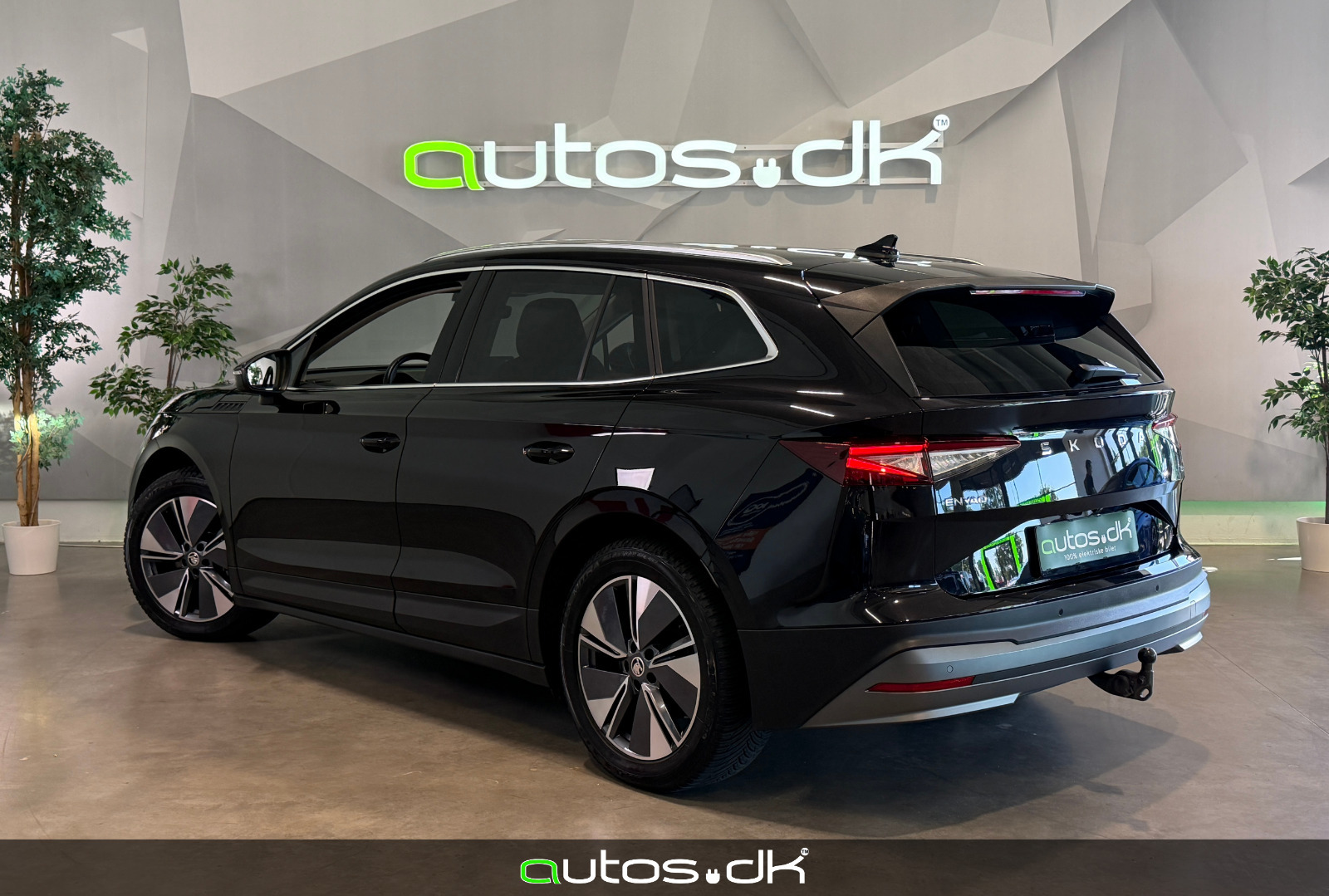 Sort Skoda Enyaq fra 2025