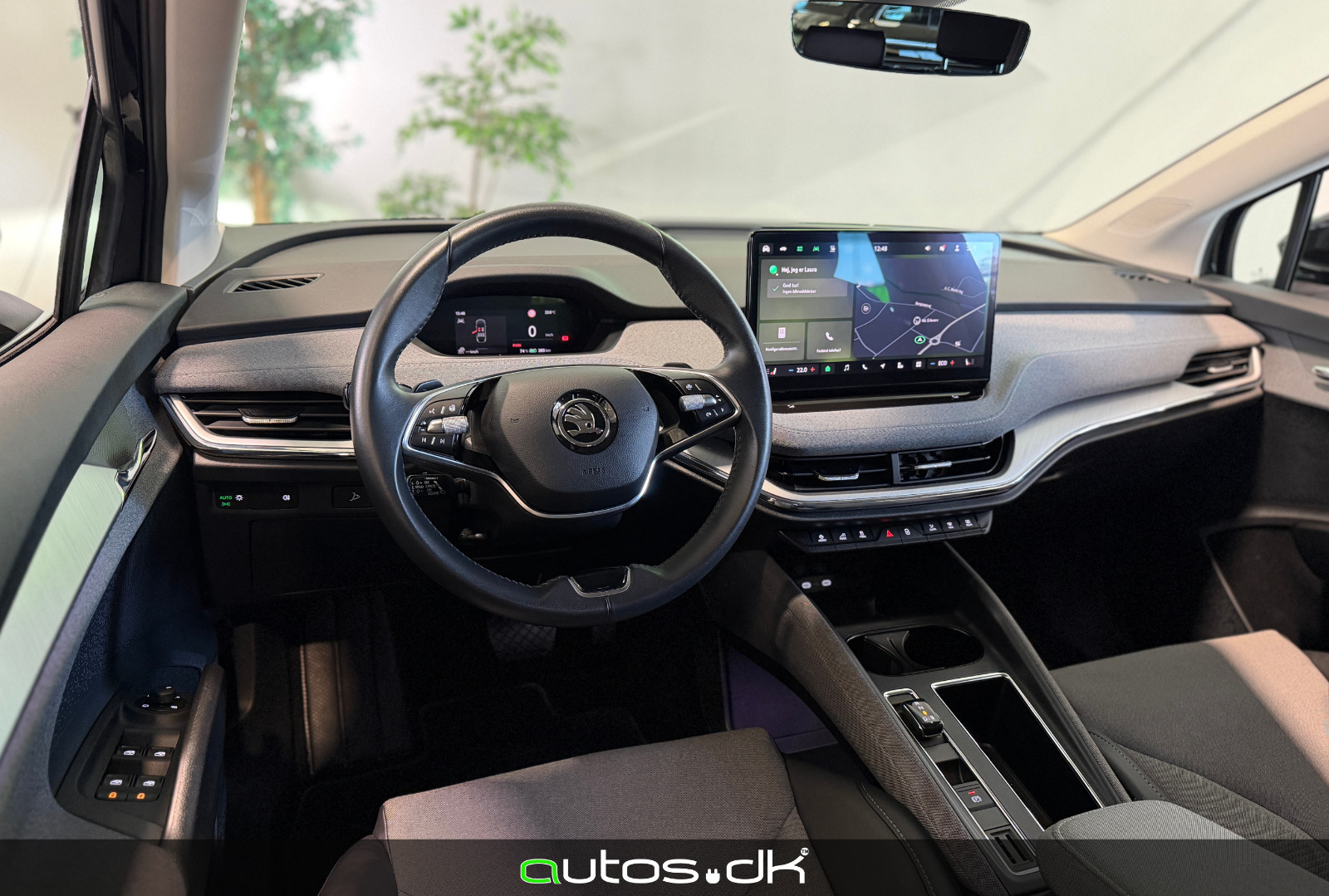Sort Skoda Enyaq fra 2025