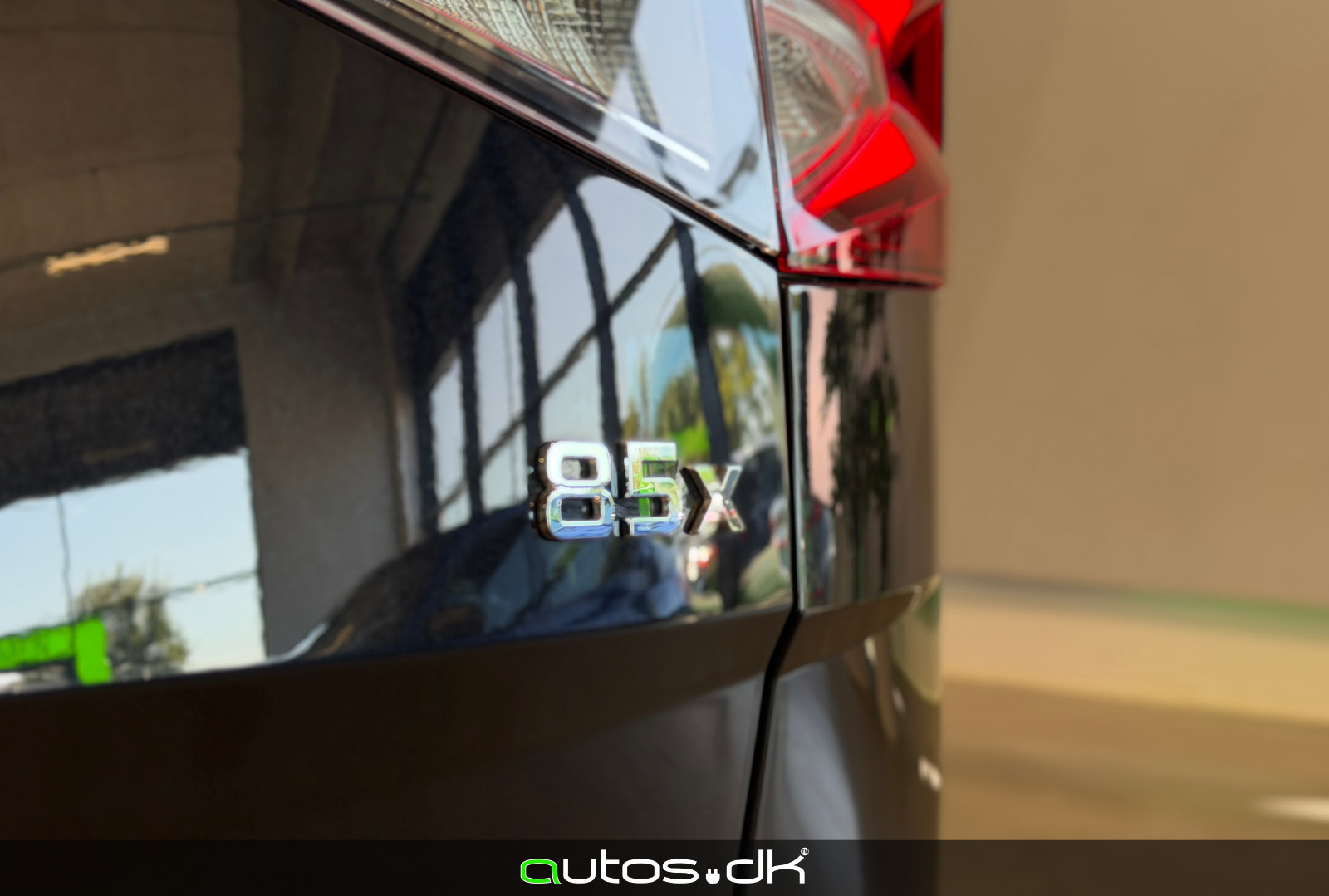 Sort Skoda Enyaq fra 2025
