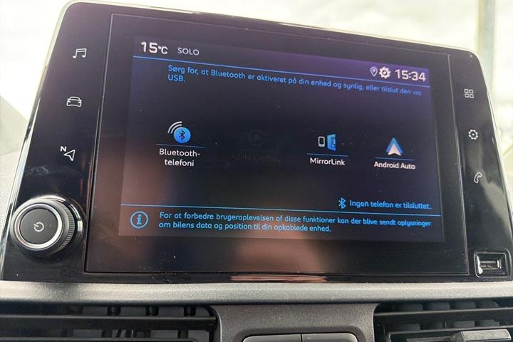 Hvid Peugeot Partner fra 2022