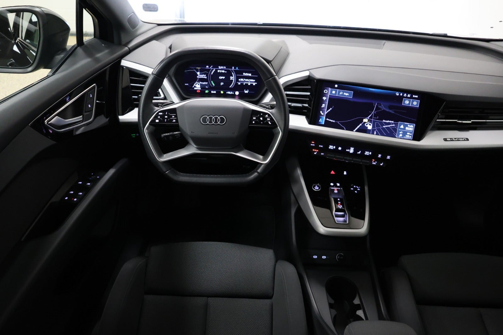 Sort Audi Q4 e-tron fra 2023