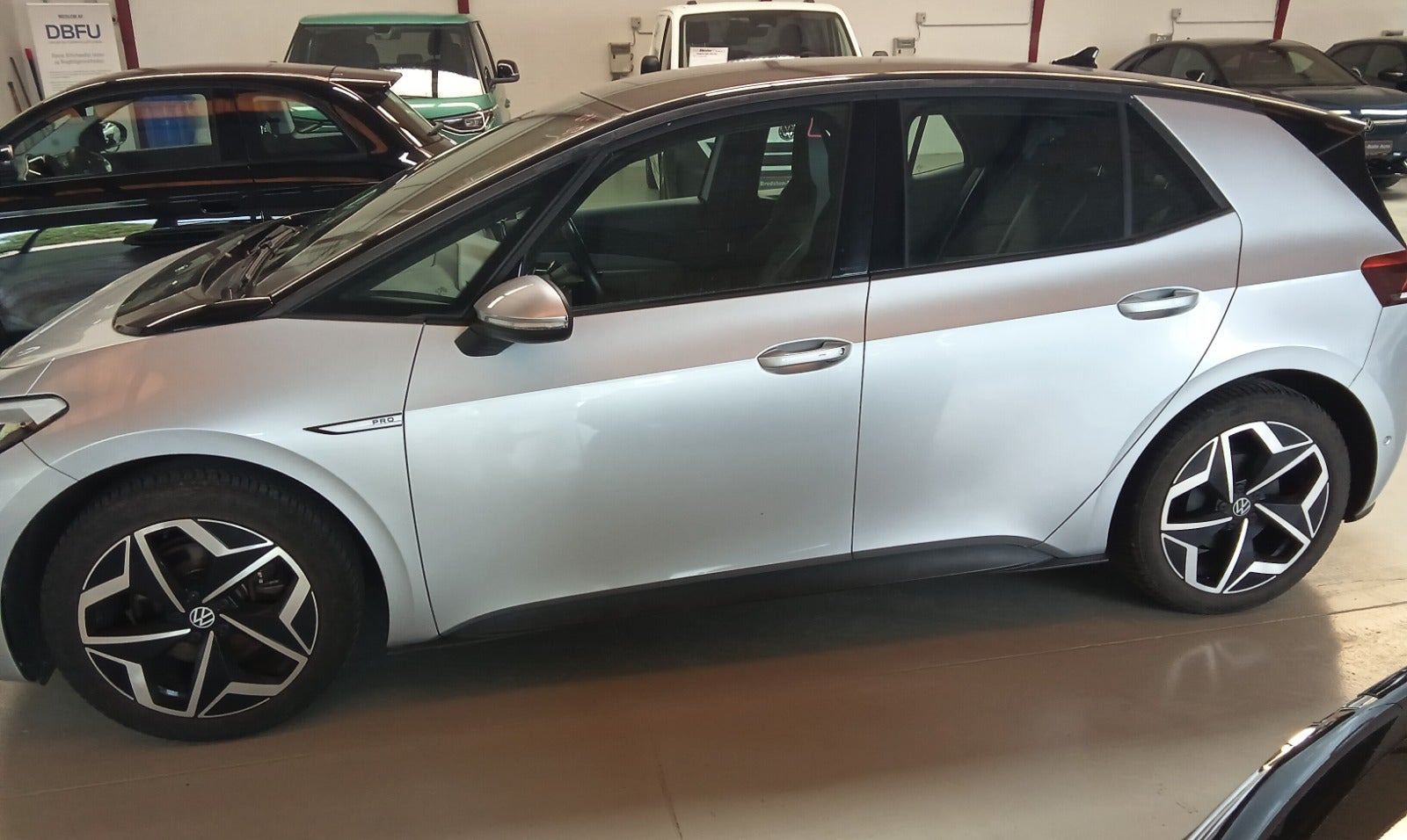 Sølv VW ID.3 fra 2023