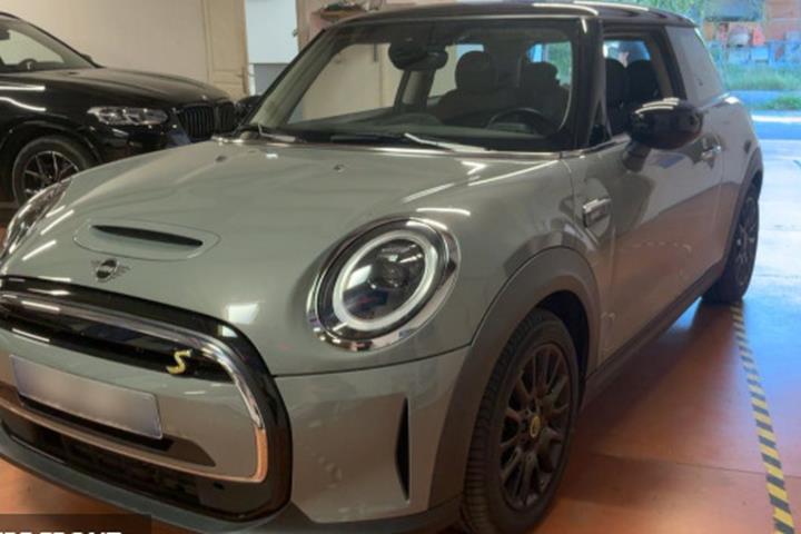Grå Mini Cooper SE fra 2022