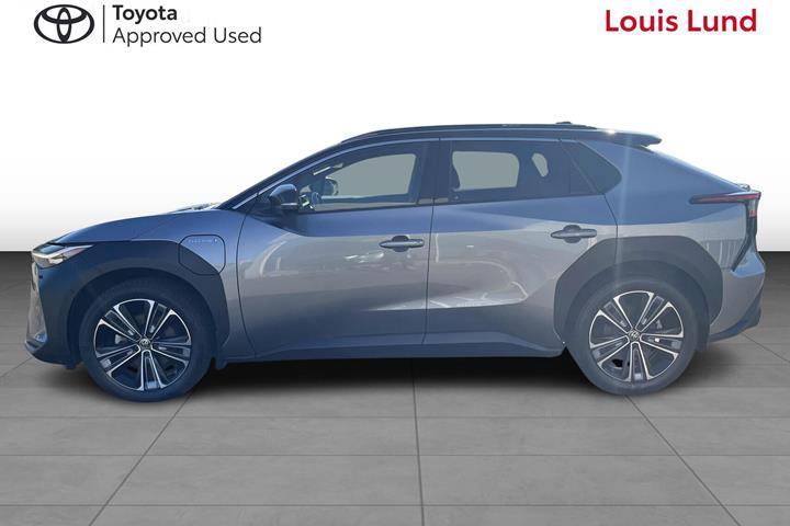 Grå Toyota BZ4X fra 2025