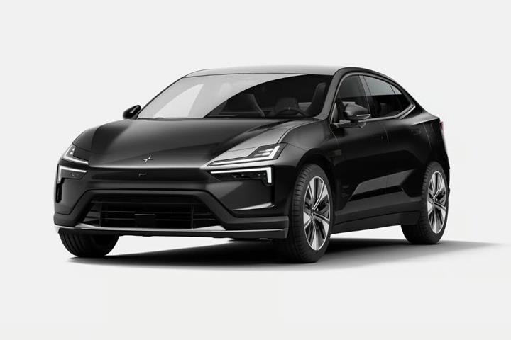 Sort Polestar 4 fra 2026