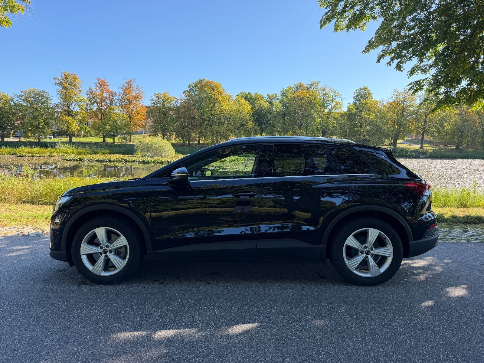 Sort Audi Q4 e-tron fra 2023