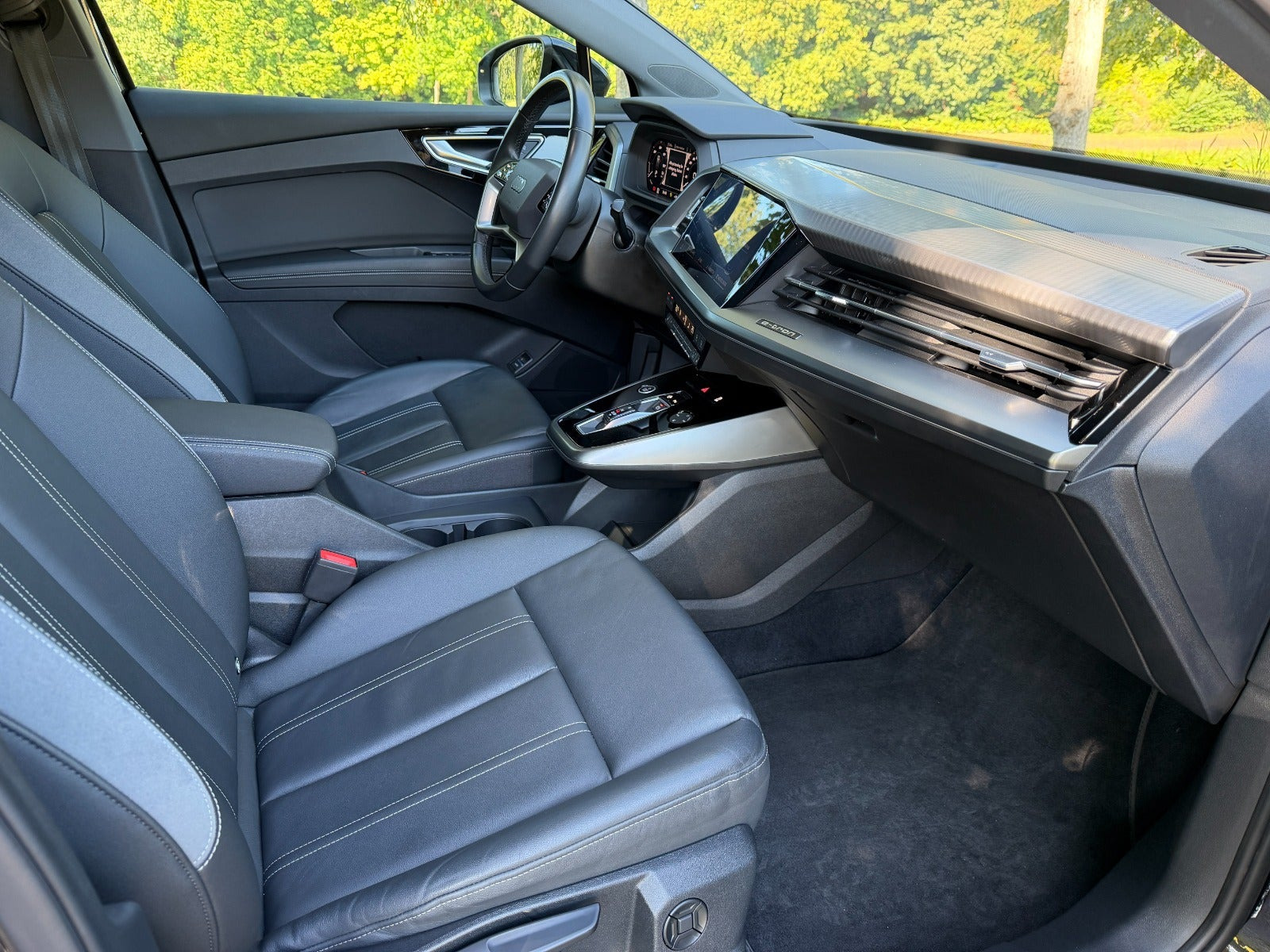 Sort Audi Q4 e-tron fra 2023