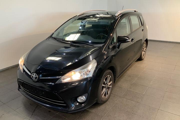 Sort Toyota Verso fra 2014