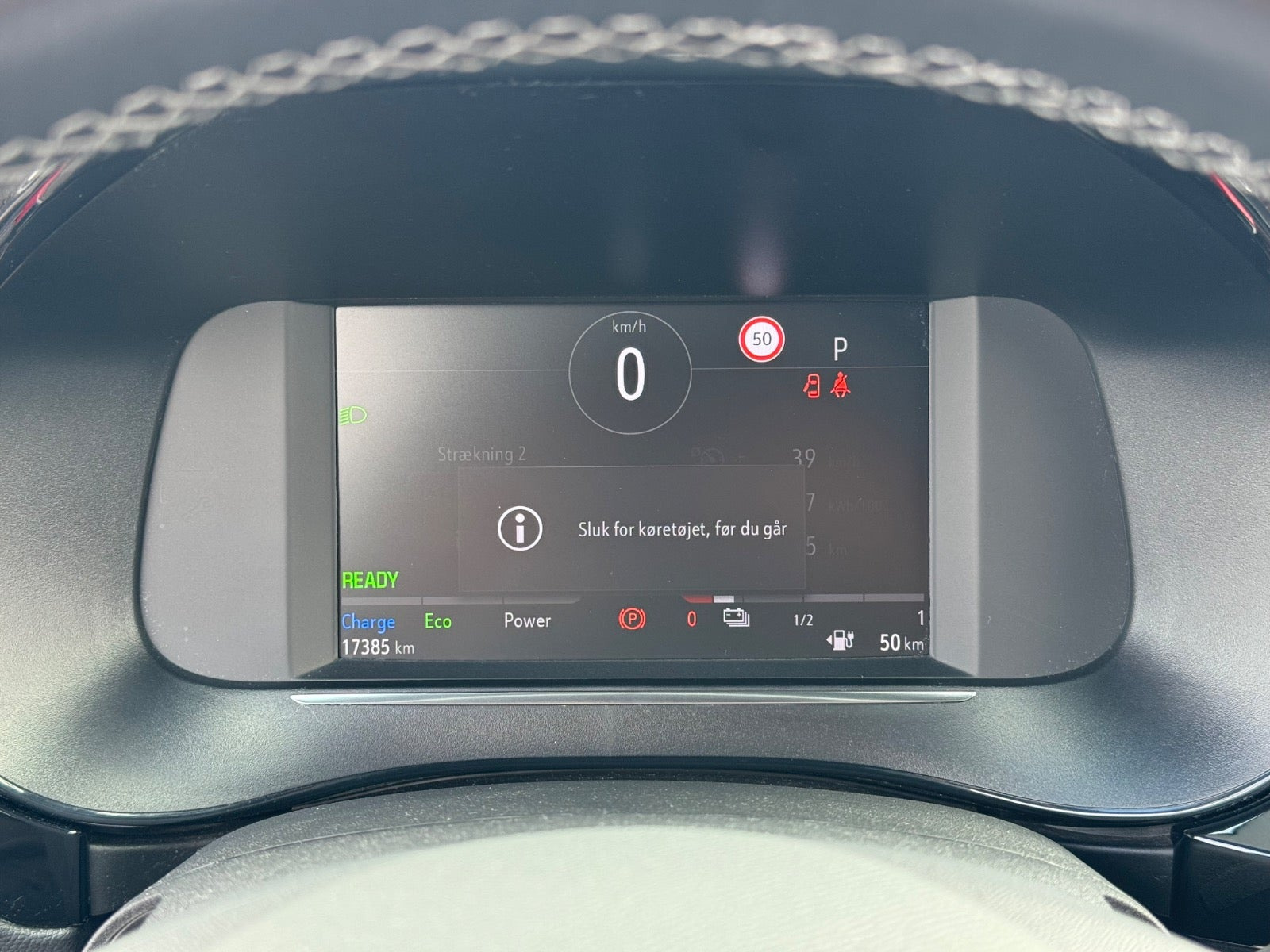 Hvid Opel Corsa-e fra 2023
