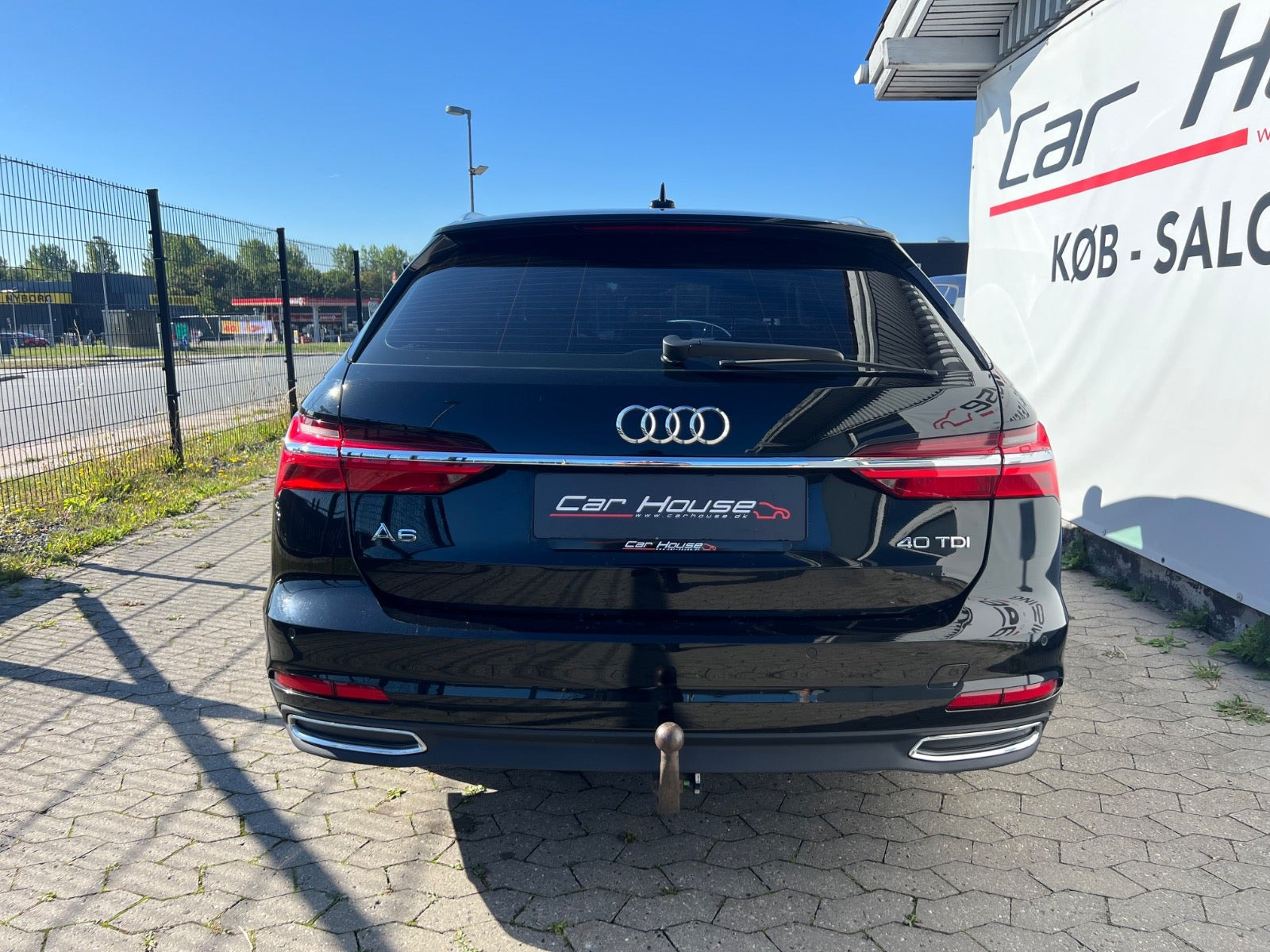 Sort Audi A6 fra 2019