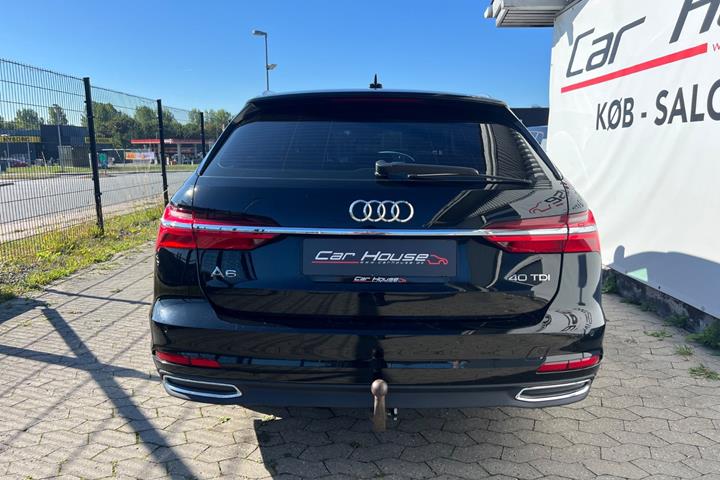 Sort Audi A6 fra 2019