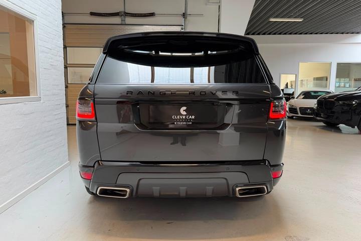 Grå Land Rover Range Rover sport fra 2019