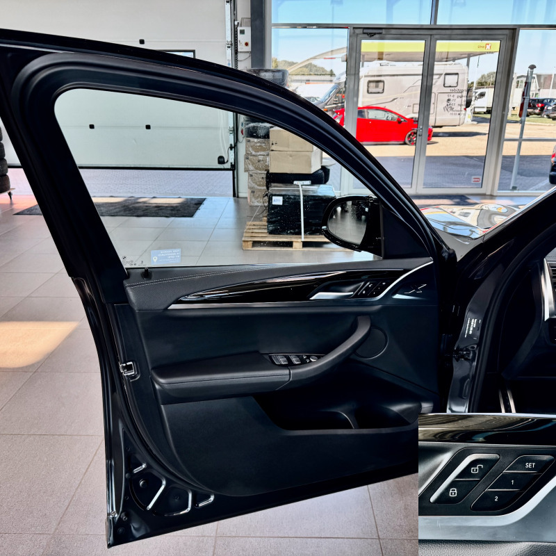 Grå BMW iX3 fra 2023