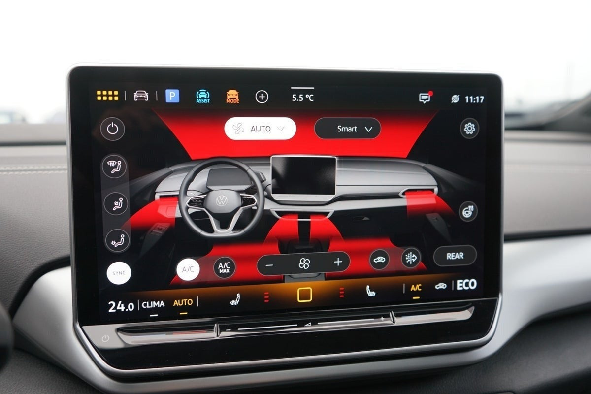 Rød VW ID.4 fra 2025