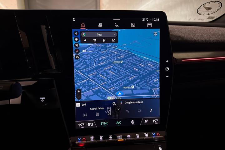 Hvid Renault Megane E-Tech fra 2024