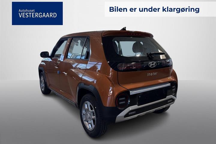 Orange Hyundai Inster fra 2026