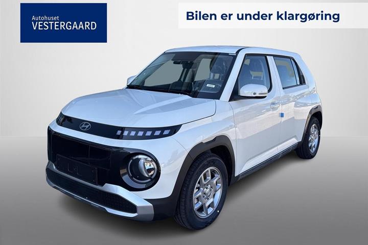 Hvid Hyundai Inster fra 2026