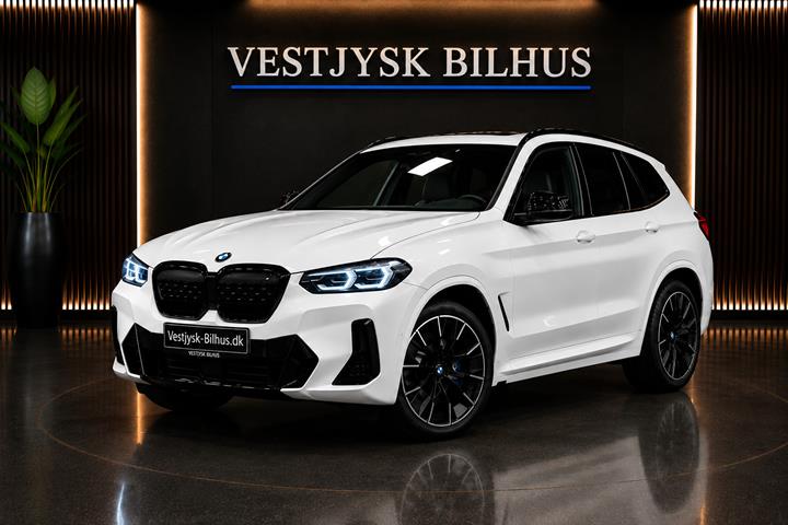 Hvid BMW iX3 fra 2022