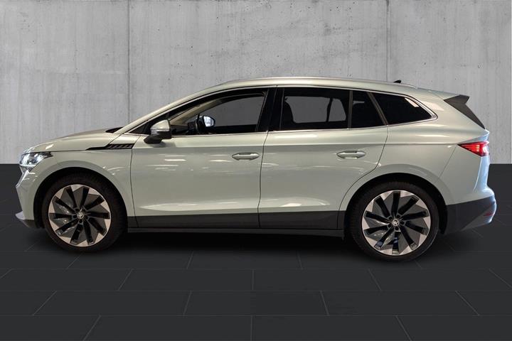 Grøn Skoda Enyaq fra 2021