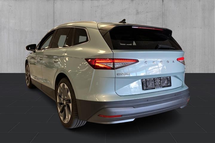 Grøn Skoda Enyaq fra 2021