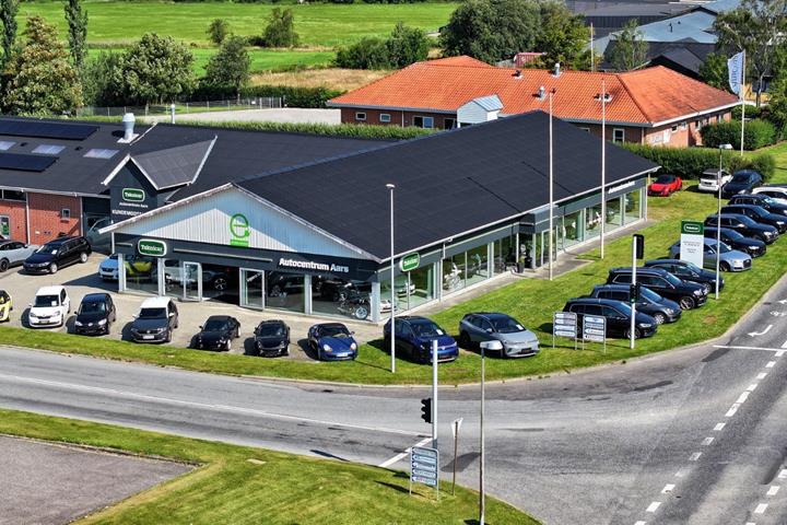 Grå Skoda Enyaq fra 2023