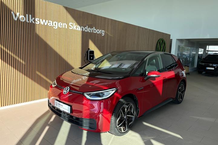 Rød VW ID.3 fra 2023
