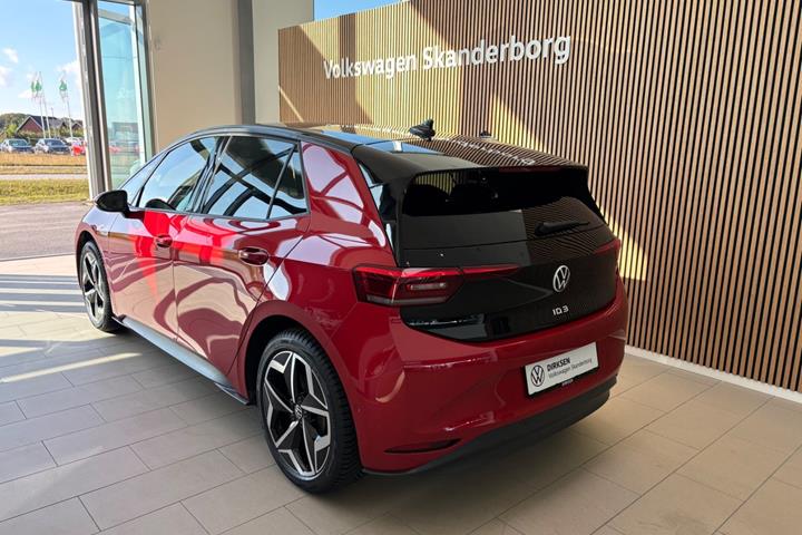 Rød VW ID.3 fra 2023