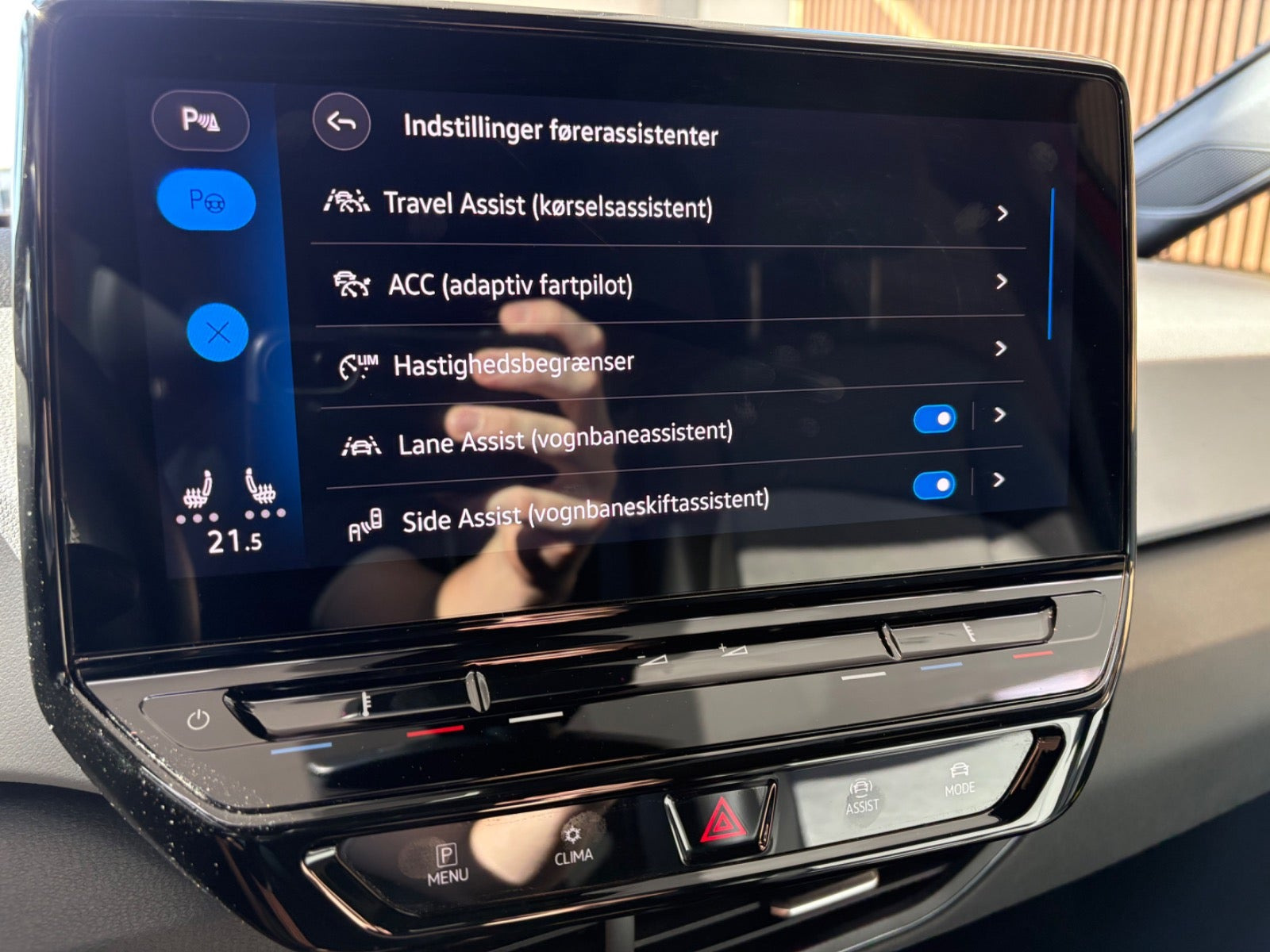 Rød VW ID.3 fra 2023