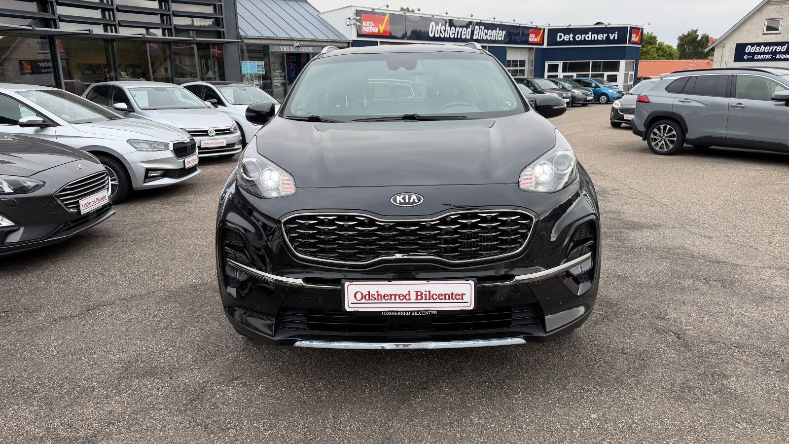 Sort Kia Sportage fra 2019