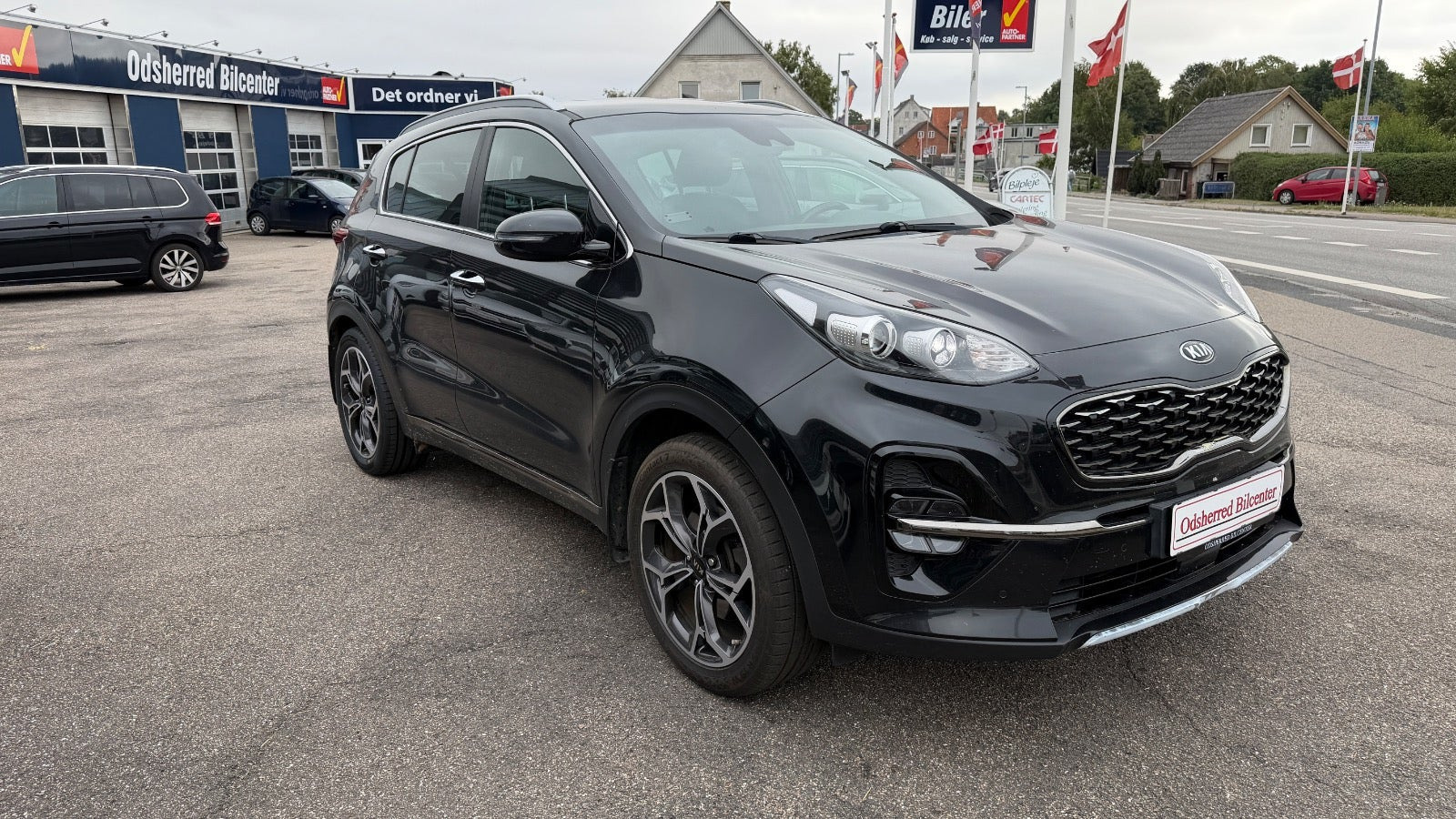 Sort Kia Sportage fra 2019