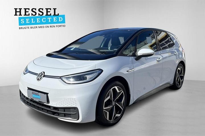 Hvid VW ID.3 fra 2021