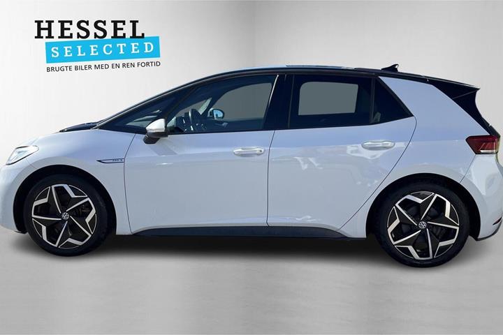 Hvid VW ID.3 fra 2021
