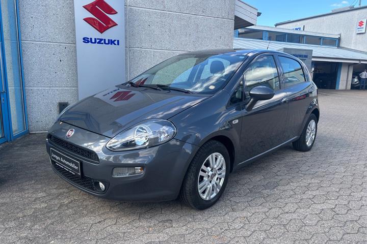 Grå Fiat Punto fra 2017