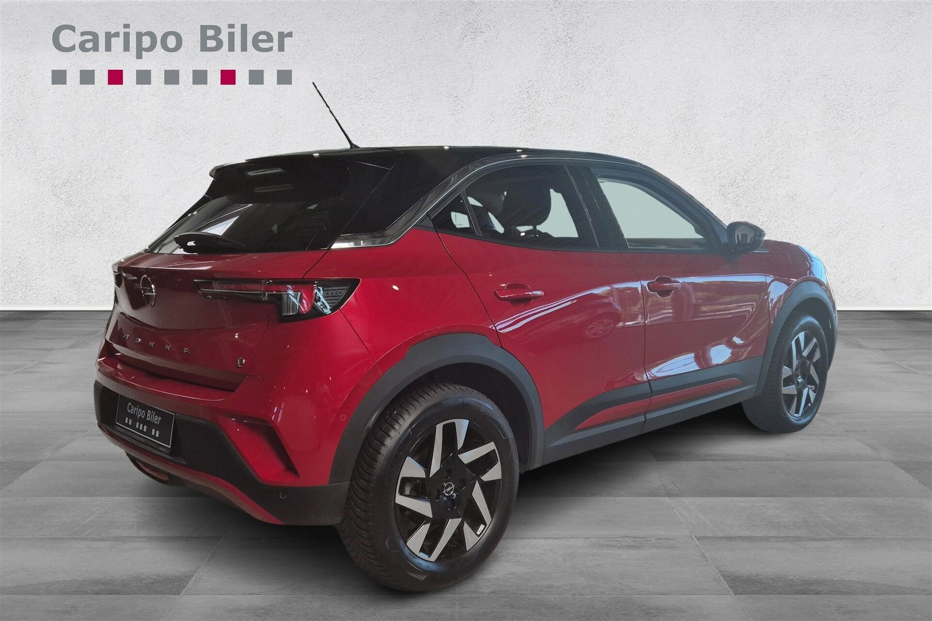 Rød Opel Mokka-e fra 2023