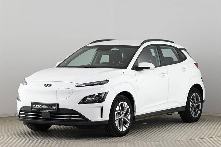Hvid Hyundai Kona fra 2022