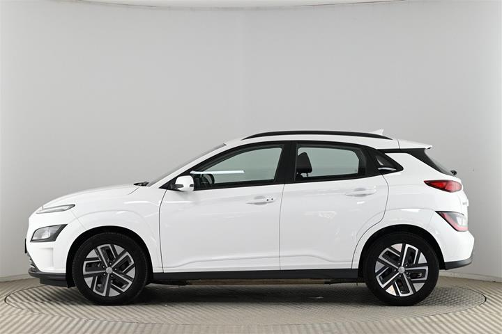 Hvid Hyundai Kona fra 2022